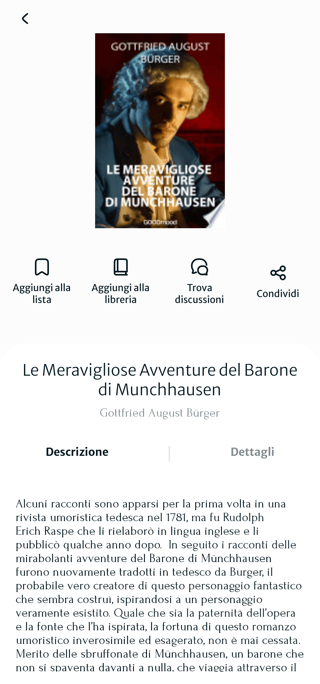 Dettaglio libro su Lectum